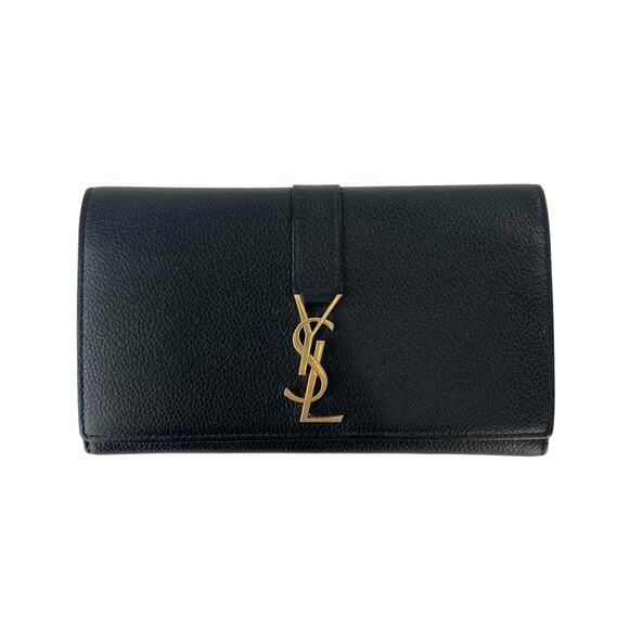 Saint Laurent Continental Leather Wallet - Picture 1 of 8